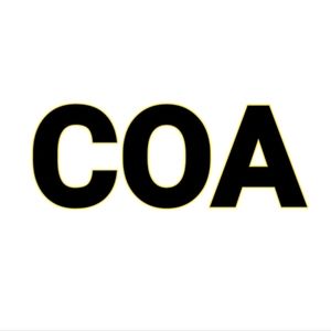 COA (Certificate Of Authenticity)